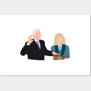 Joe + Dr. Jill Biden Inauguration Posters and Art